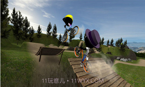 火柴人自行车赛截图2 火柴人自行车赛截图2