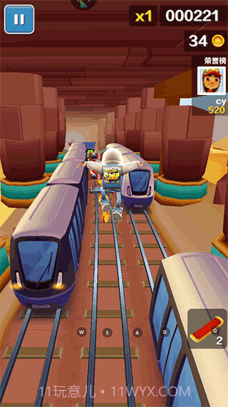 地铁跑酷防外网开罗版本截图1 地铁跑酷防外网开罗版本截图1