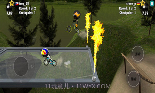 火柴人自行车赛截图1 火柴人自行车赛截图1