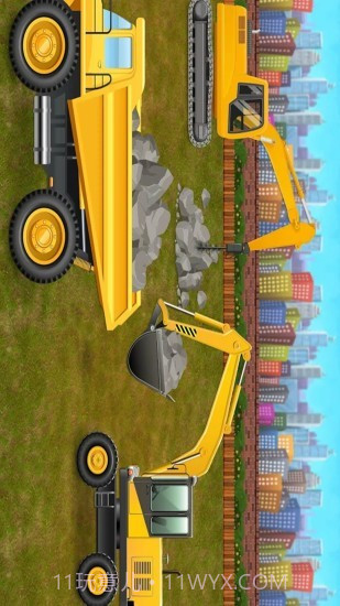 疯狂挖掘机乐园截图1
