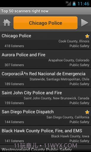 无线电扫描仪 Scanner Radio Pro截图2
