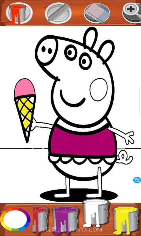 小猪佩奇涂鸦画本截图2 小猪佩奇涂鸦画本截图2
