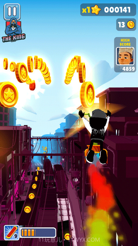 地铁跑酷秦始皇顶尖深圳版截图3
