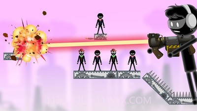 火柴人毁灭勇士截图1 火柴人毁灭勇士截图1