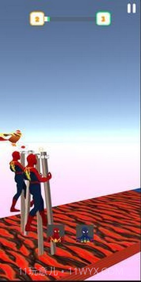 英雄变形跑赛截图4