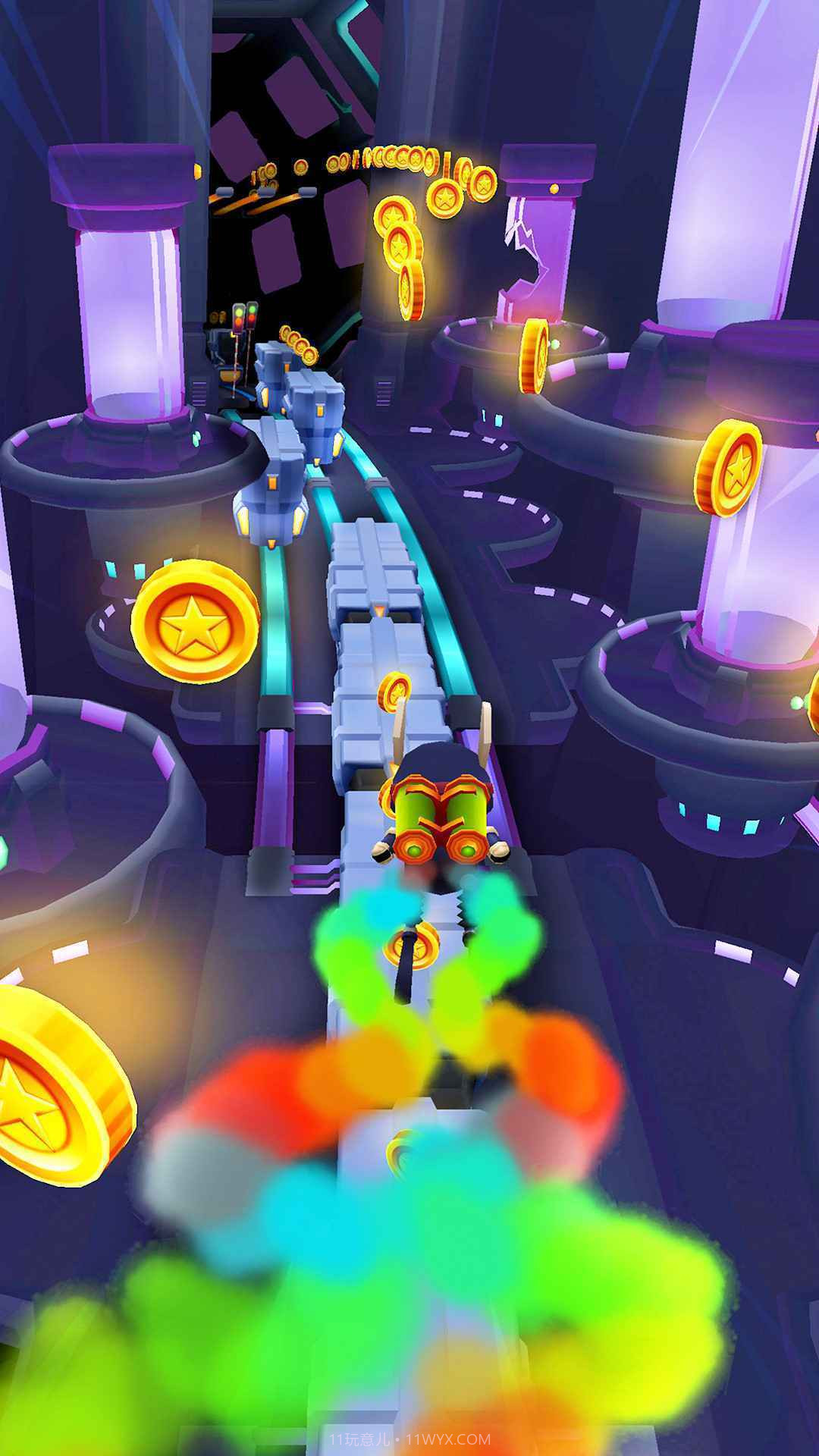 地铁跑酷太空站截图4 地铁跑酷太空站截图4