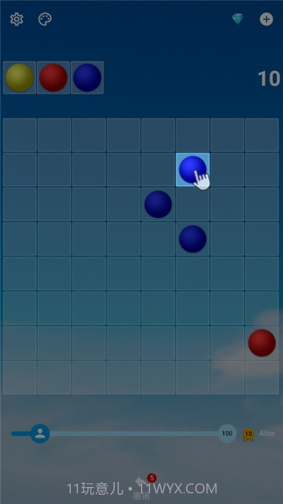 彩色连珠(Color Lines)截图1