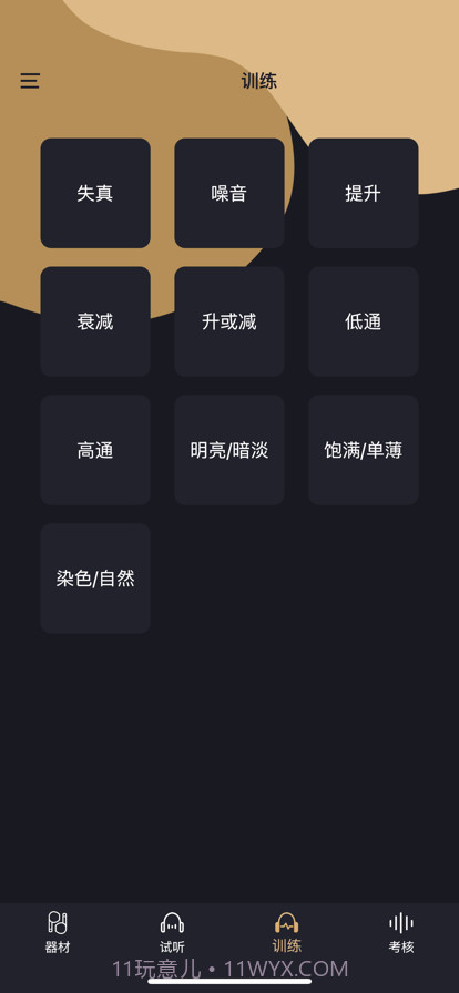 金耳朵训练截图1