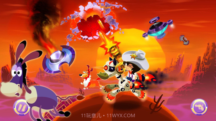 牛仔对抗UFO截图3