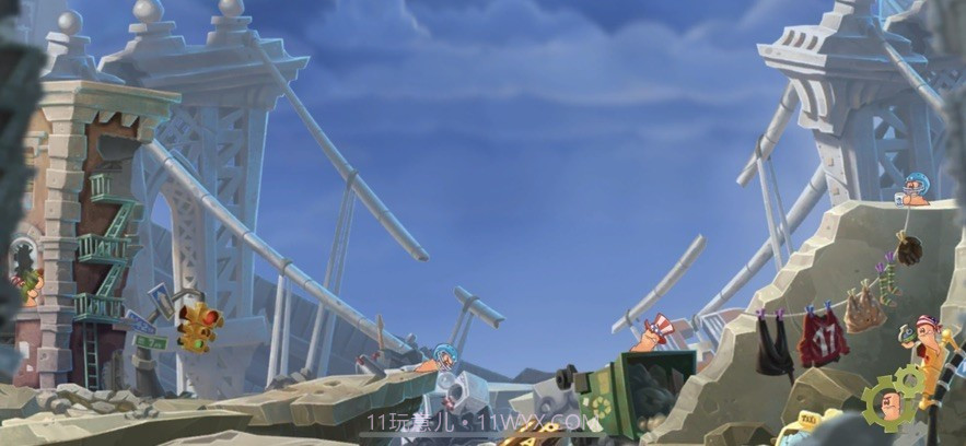 百战天虫行动版截图2 百战天虫行动版截图2