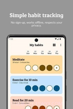 Habit Builder习惯养成截图2