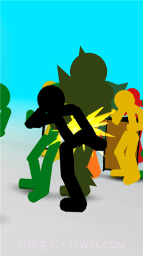 火柴人格斗街道截图1 火柴人格斗街道截图1