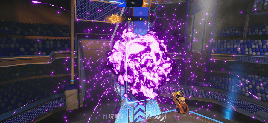 火箭联盟侧边撞击官网版截图1