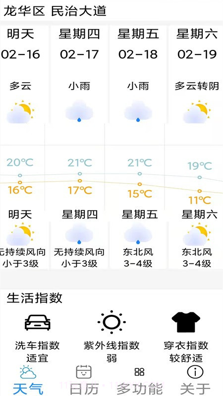 大字版气象预报截图2 大字版气象预报截图2
