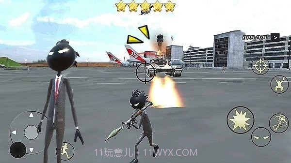 火柴人求生跳跃截图2