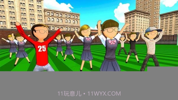 校园女孩火柴人截图2 校园女孩火柴人截图2