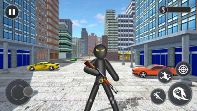 火柴人绳索模拟器截图2