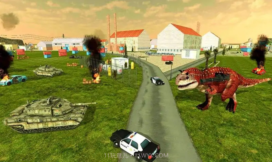 恐龙城市大战截图1