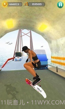 平衡车跑酷3D截图3