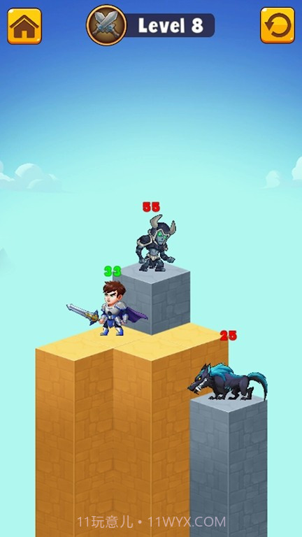 英雄金字塔谜题截图4 英雄金字塔谜题截图4