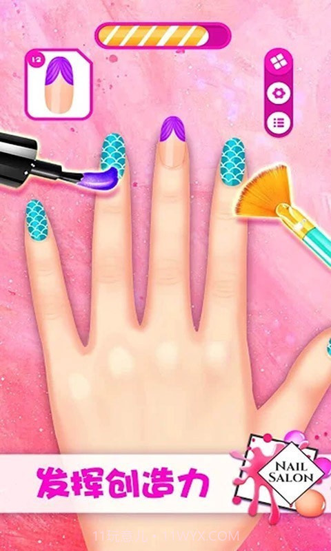 小魔仙魔法美甲截图2
