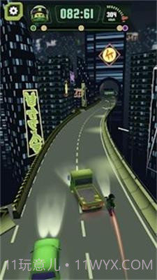 忍者赛车战斗截图5