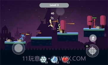 火柴人战士格斗截图3