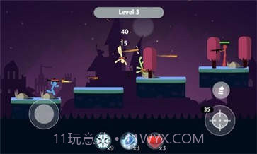 火柴人战士格斗截图1