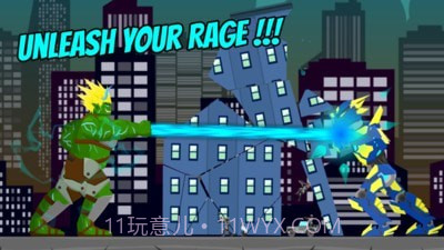 绿巨人摧毁城市截图2