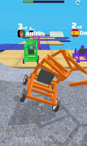 手绘赛车比赛截图3