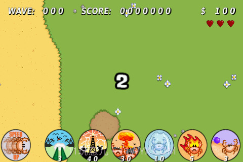 抢滩登陆之虾兵蟹将 1.2d截图2