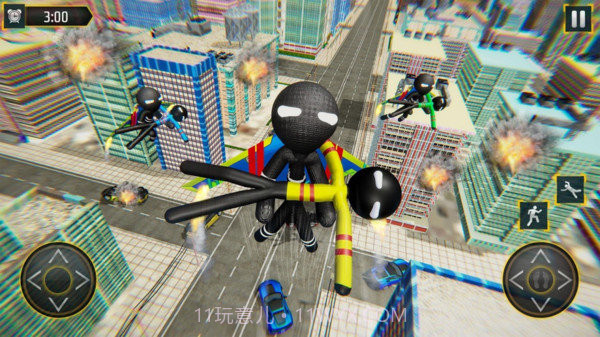 喷气飞行火柴人截图2 喷气飞行火柴人截图2