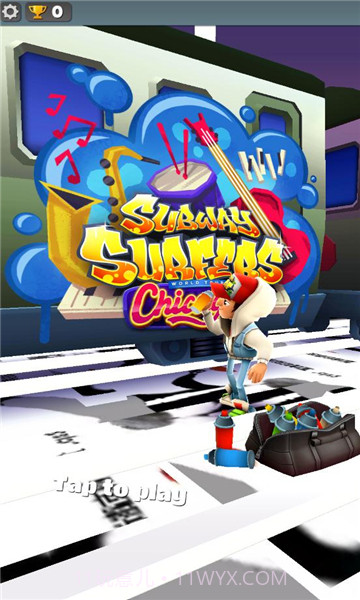 地铁黑子地铁跑酷内置菜单版截图1