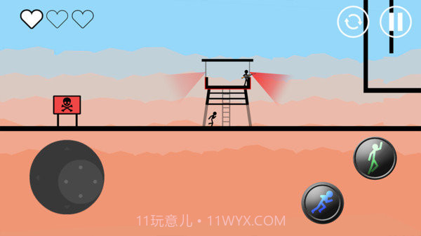火柴人跑酷之旅截图2