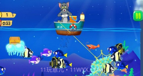 猫和老鼠钓鱼截图1