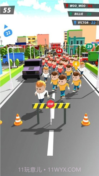 麻烦挤一挤地铁截图1