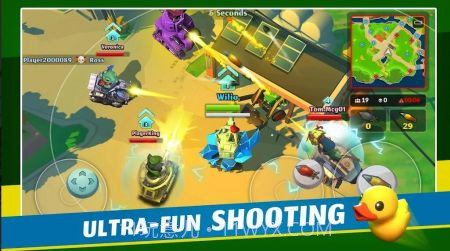 动物坦克大逃杀截图1