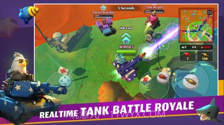 动物坦克大逃杀截图3