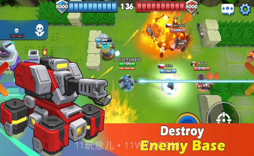 坦克冲突2手游截图1