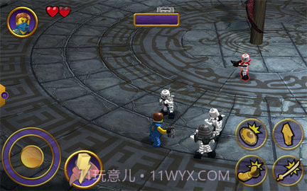 乐高幻影忍者元素之战截图1