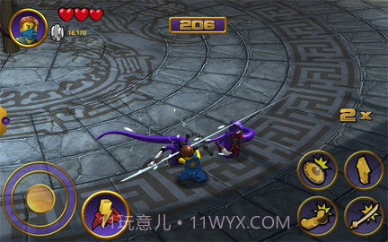 乐高幻影忍者元素之战截图3