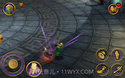 乐高幻影忍者元素之战截图2