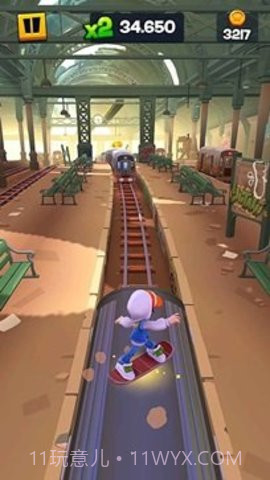 地铁跑酷哈尔滨版(Subway Surf)截图2 地铁跑酷哈尔滨版(Subway Surf)截图2