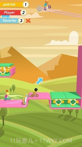 BMX单车竞速游戏截图1 BMX单车竞速游戏截图1
