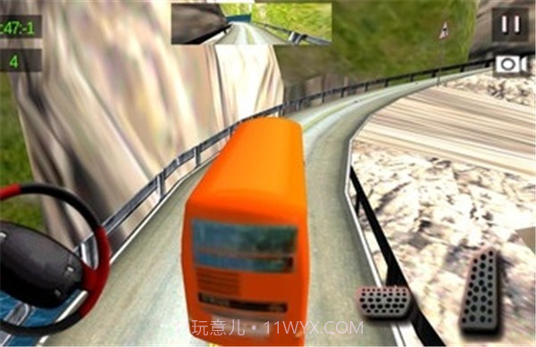 3D爬山巴士驾驶截图1 3D爬山巴士驾驶截图1