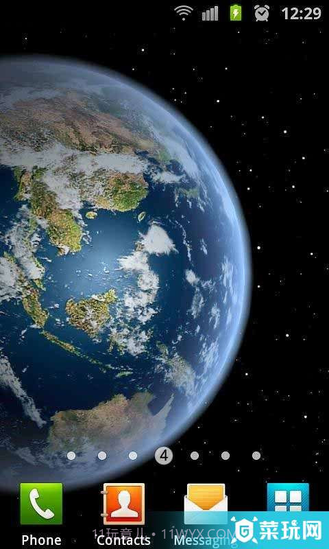 3D高清地球旋转动态壁纸截图3 3D高清地球旋转动态壁纸截图3