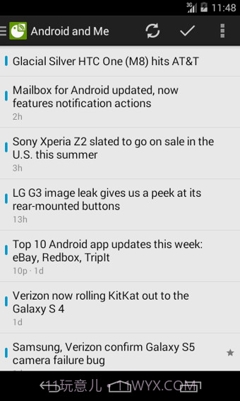 RSS阅读器(FeedMe)截图4 RSS阅读器(FeedMe)截图4