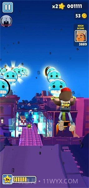 地铁跑酷EURFEX菜单截图1