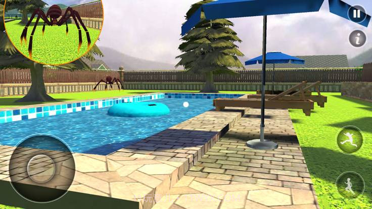 可怕的蜘蛛屋逃生3D截图1