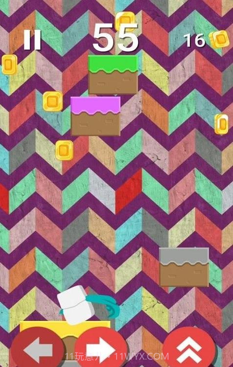 棉花糖的跳跃冒险之旅免费版截图1 棉花糖的跳跃冒险之旅免费版截图1